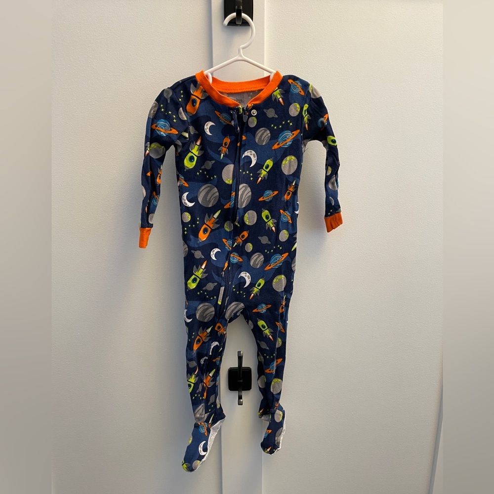 Space Kids One Piece Pajama
